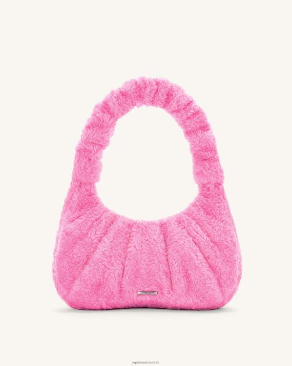 bolsa de hombro JW PEI ZR2BN125 rosa bolso hobo gabbi terry fruncido