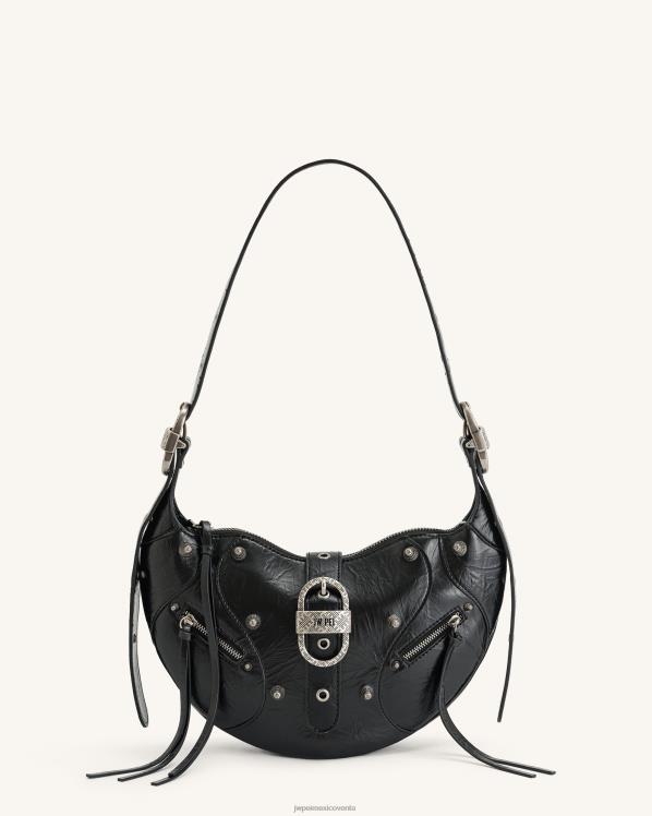 bolsa de hombro JW PEI ZR2BN154 negro bolso de hombro tessa aplastado
