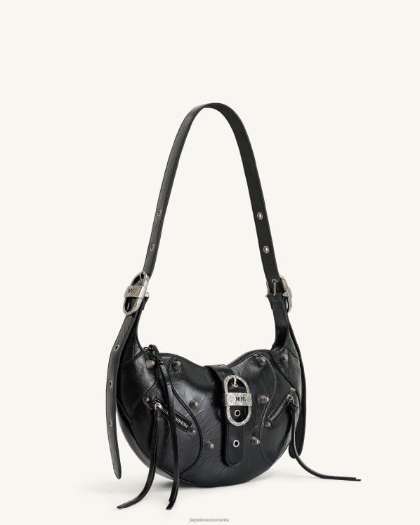 bolsa de hombro JW PEI ZR2BN154 negro bolso de hombro tessa aplastado