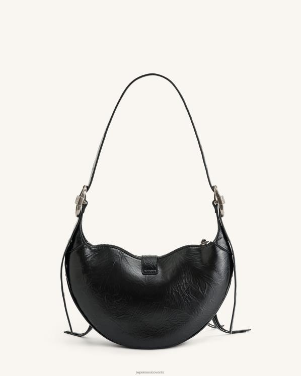 bolsa de hombro JW PEI ZR2BN154 negro bolso de hombro tessa aplastado