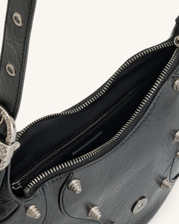 bolsa de hombro JW PEI ZR2BN154 negro bolso de hombro tessa aplastado