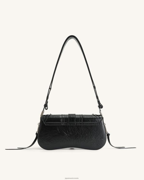 bolsa de hombro JW PEI ZR2BN159 negro bolso de hombro joy aplastado