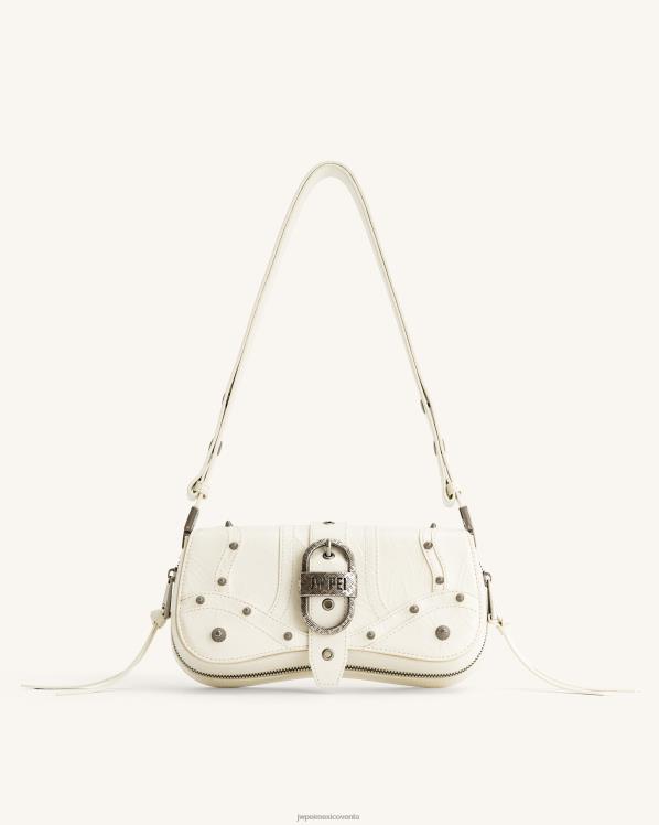 bolsa de hombro JW PEI ZR2BN160 blanco bolso de hombro joy aplastado