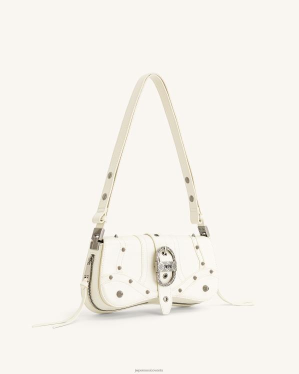 bolsa de hombro JW PEI ZR2BN160 blanco bolso de hombro joy aplastado