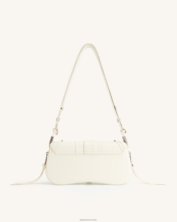 bolsa de hombro JW PEI ZR2BN160 blanco bolso de hombro joy aplastado