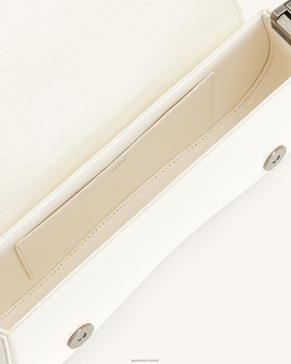 bolsa de hombro JW PEI ZR2BN160 blanco bolso de hombro joy aplastado