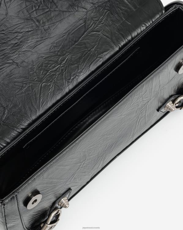 bolsa de hombro JW PEI ZR2BN162 negro bolso de hombro sia aplastado