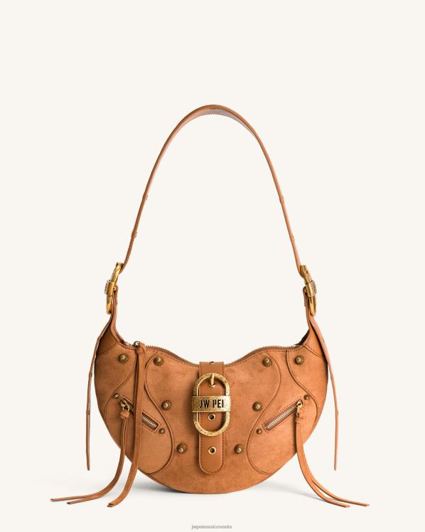 bolsa de hombro JW PEI ZR2BN169 camello bolso de hombro tessa de ante