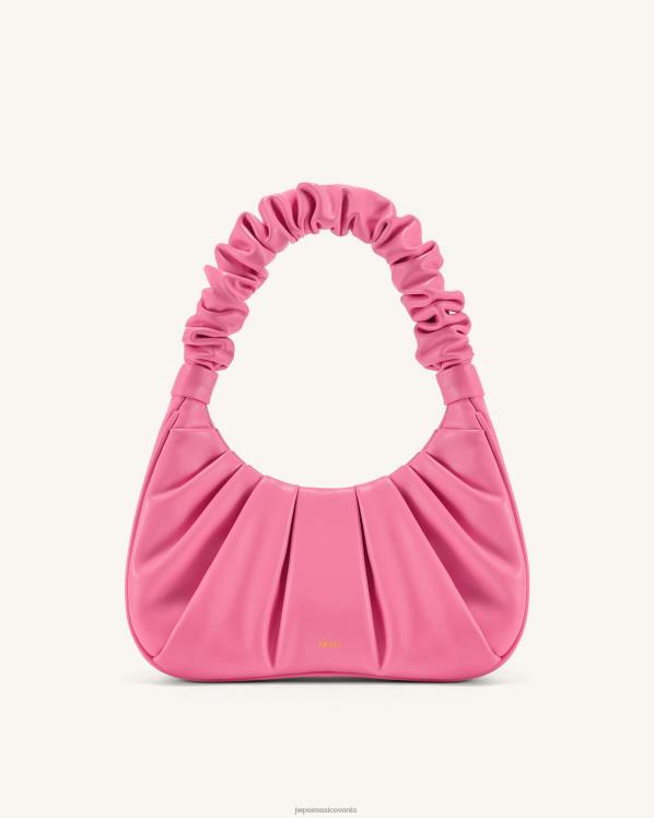 bolsa de hombro JW PEI ZR2BN56 rosa bolso de mano gabbi fruncido