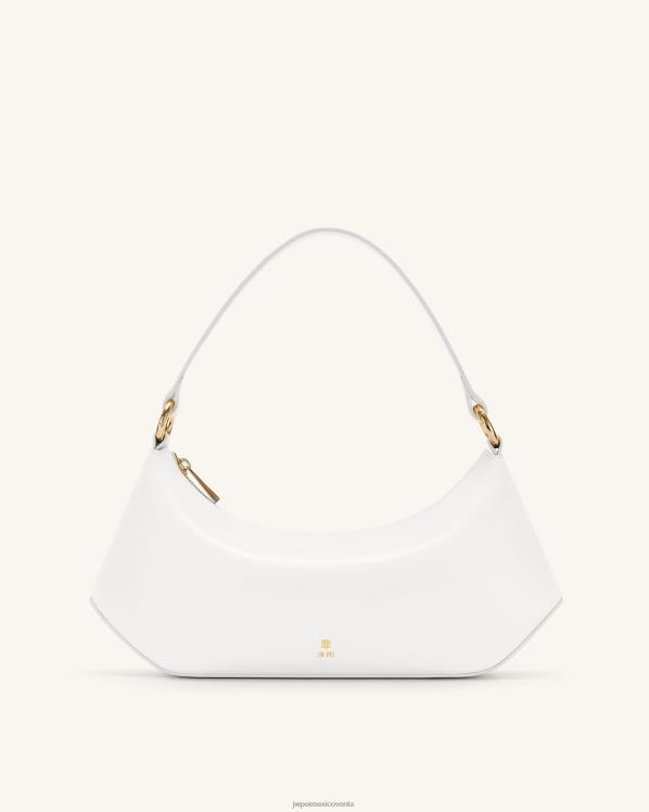bolsa de hombro JW PEI ZR2BN67 blanco bolso de hombro con diseño de lirio