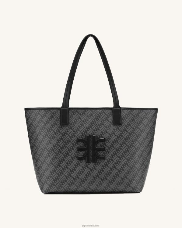 bolso de mano JW PEI ZR2BN247 hierro negro bolsa de asas fei