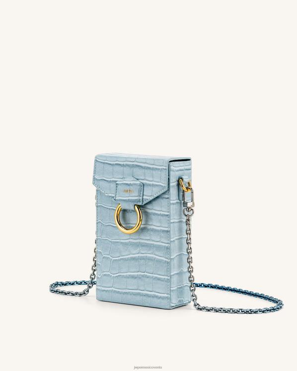 bolsa de teléfono JW PEI ZR2BN191 cocodrilo de hielo caja del teléfono de la cadena del gradiente de lola