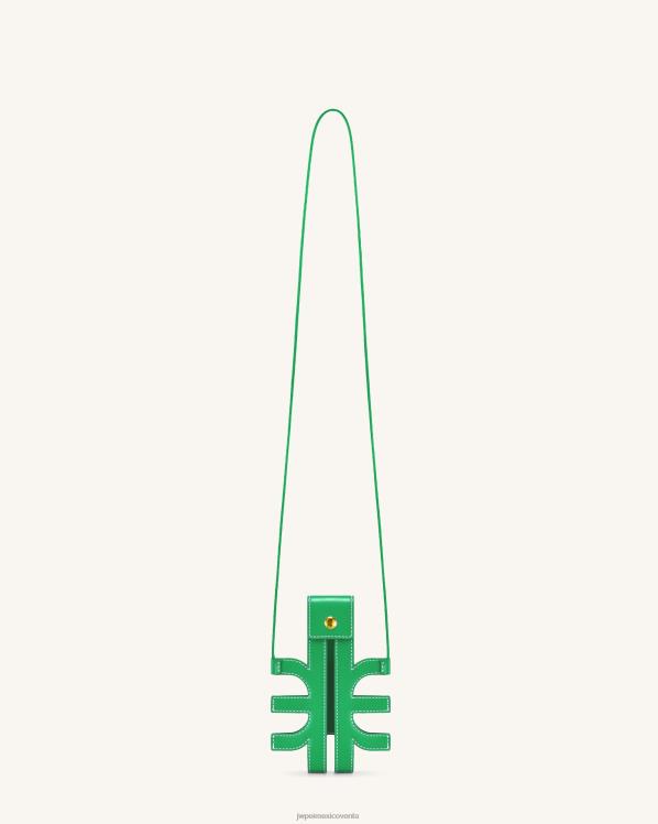 bolsa de teléfono JW PEI ZR2BN195 Pasto verde bolsa para teléfono fei recortada