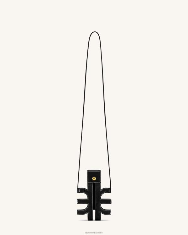 bolsa de teléfono JW PEI ZR2BN198 negro bolsa para teléfono fei recortada