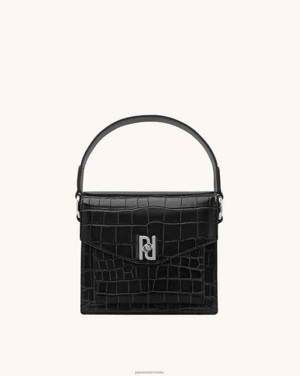 bolsa de asa JW PEI ZR2BN183 cocodrilo negro bolso lucy
