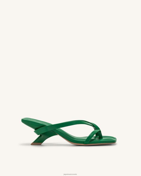 mula JW PEI ZR2BN283 verde mule maeve con tiras