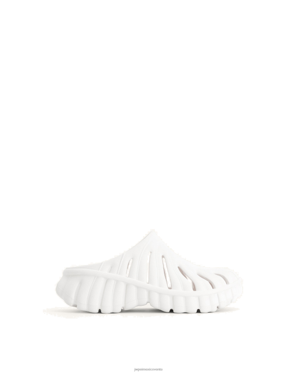 sandalia JW PEI ZR2BN325 blanco zueco plataforma hoja de tara